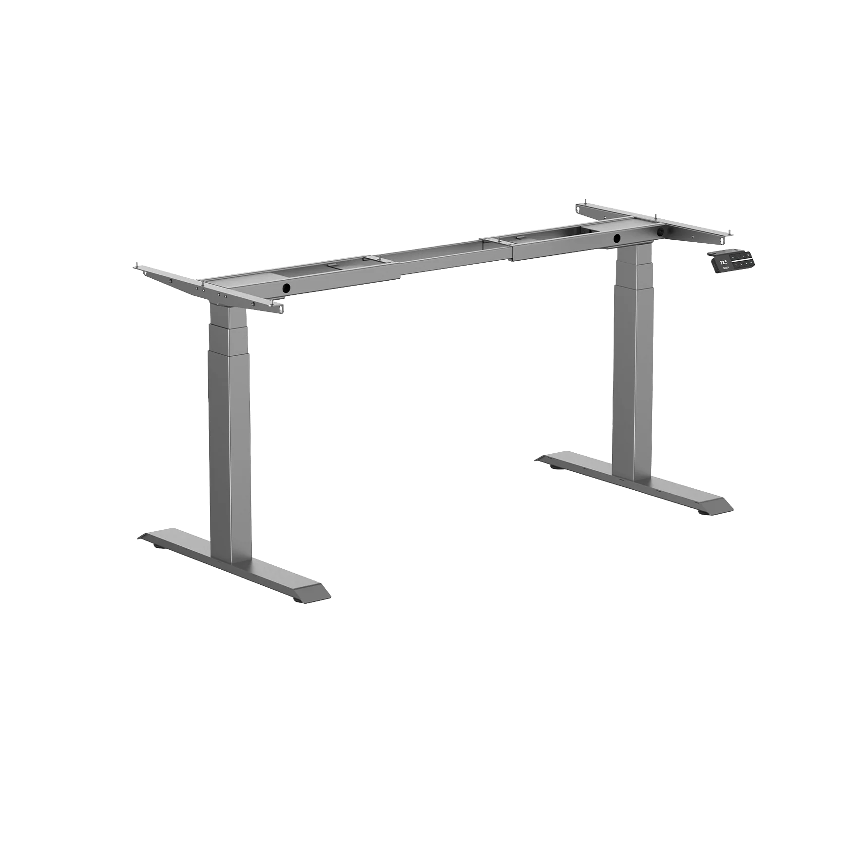 Premium dual-motor height-adjustable desk frame — commercial grade